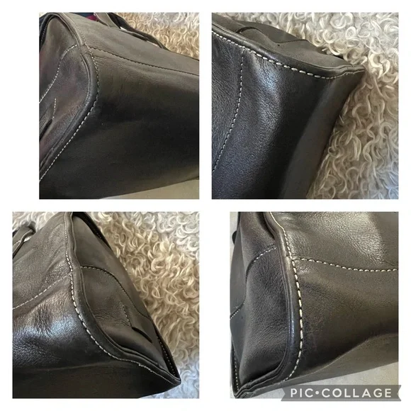 Coach Black Leather Handbag - Picture 14 of 15